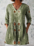 Lange Blouse met V-Hals