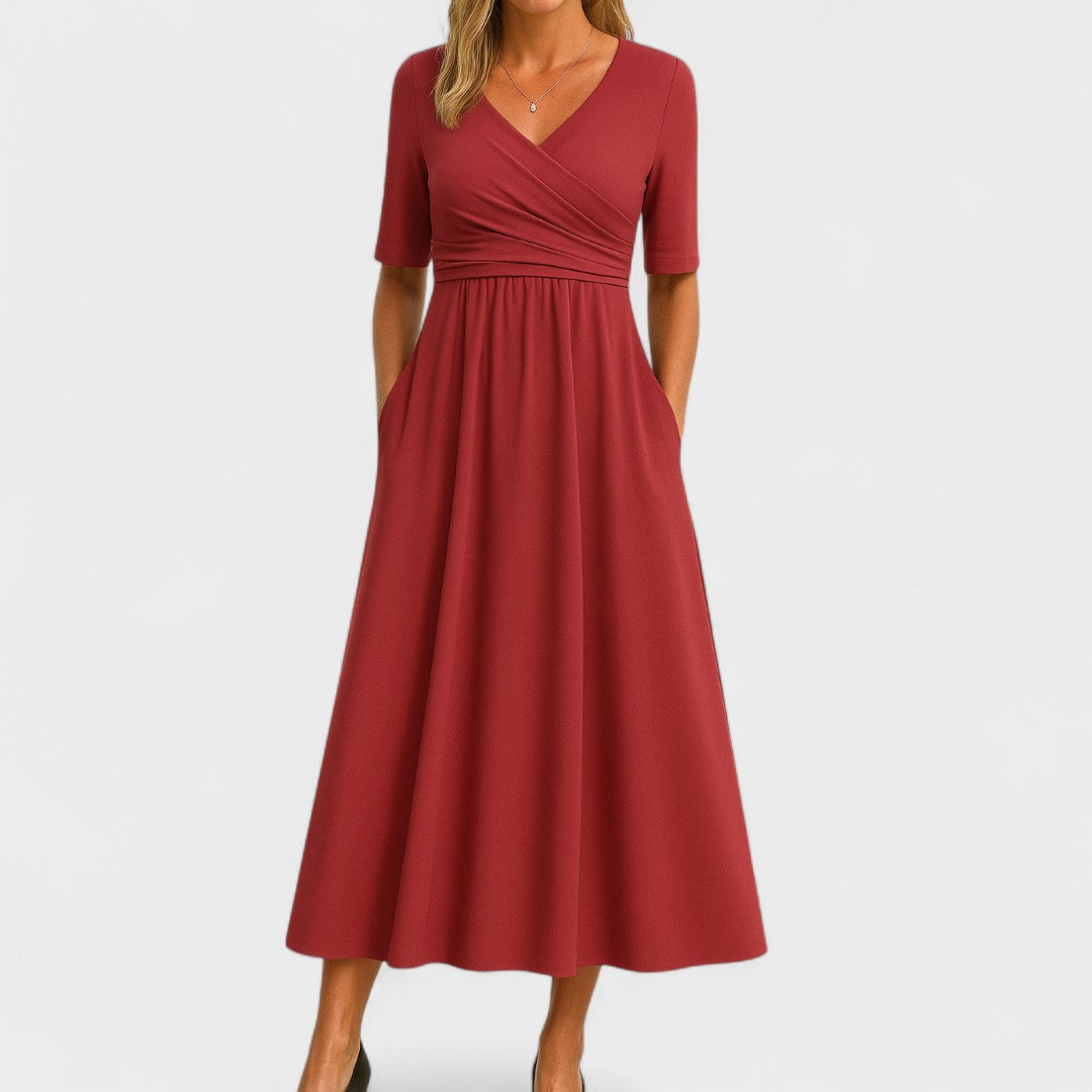 Women's Elegant Midi Dress