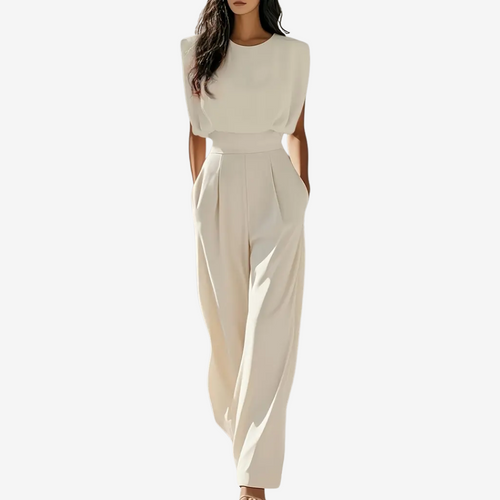 Ariia Jumpsuit met Tailleaccent voor Dames