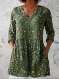 Lange Blouse met V-Hals