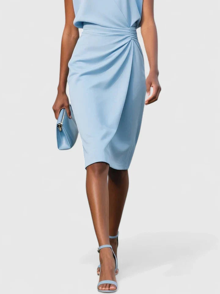 Women's Elegant Sophisticated Midi Dress