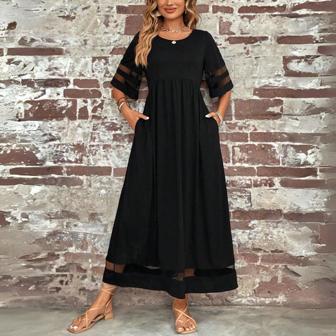 Dames Elegante Corrigerende Midi Jurk
