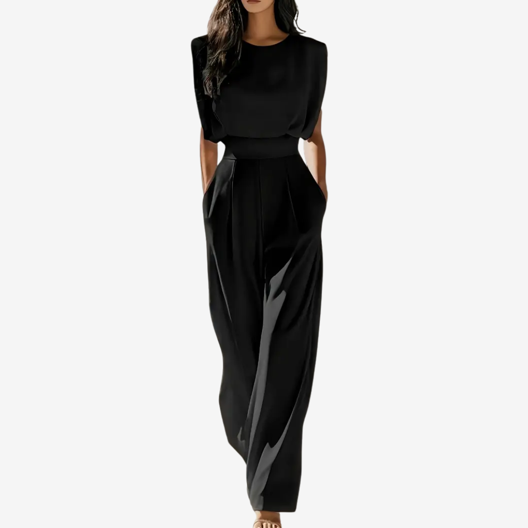 Ariia Jumpsuit met Tailleaccent voor Dames