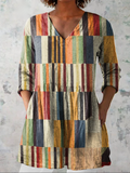 Lange Blouse met V-Hals