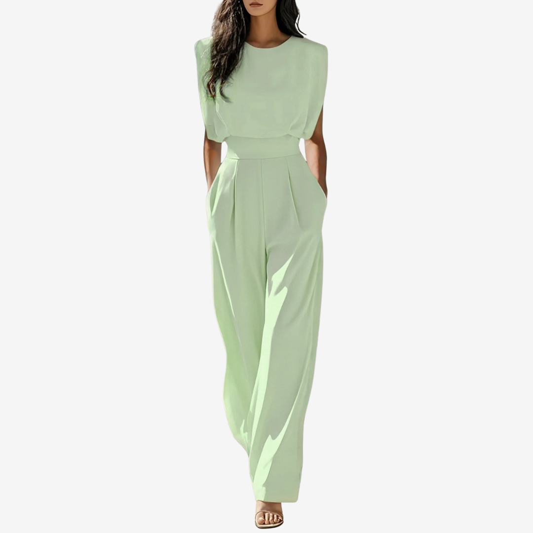 Ariia Jumpsuit met Tailleaccent voor Dames