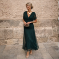Mikaela Off-Shoulder Mermaid Maxi Jurk