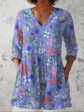 Lange Blouse met V-Hals