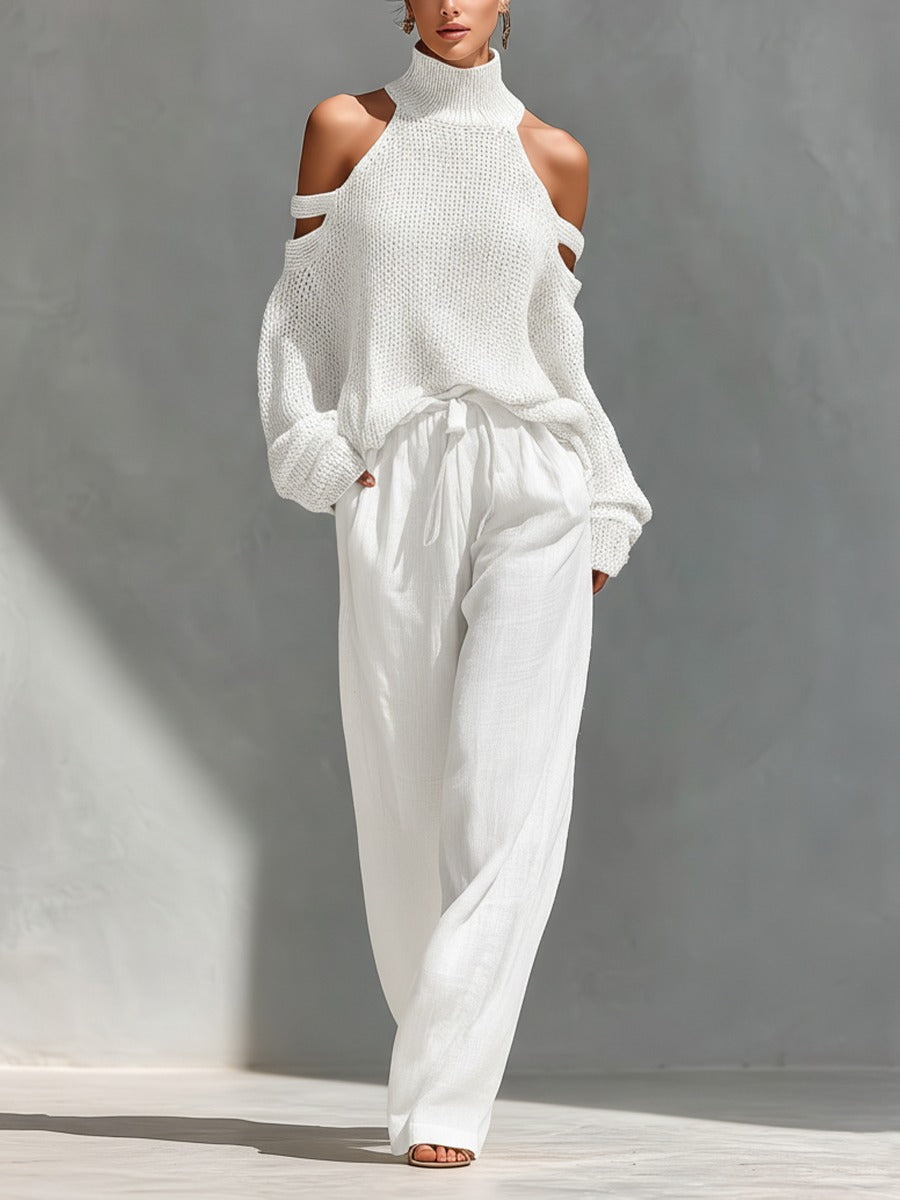 Gianna New York Alessia Tweedelige Off-Shoulder Set
