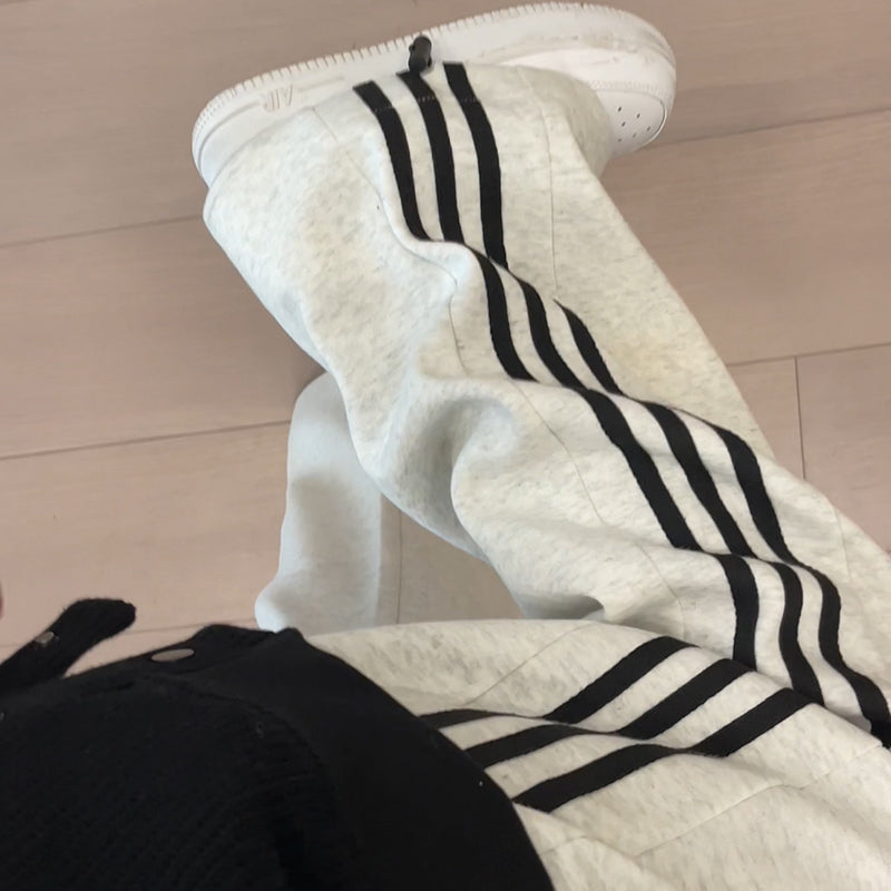 Japanse High-Waist Wide-Leg Broek Losvallende Rechte Pasvorm