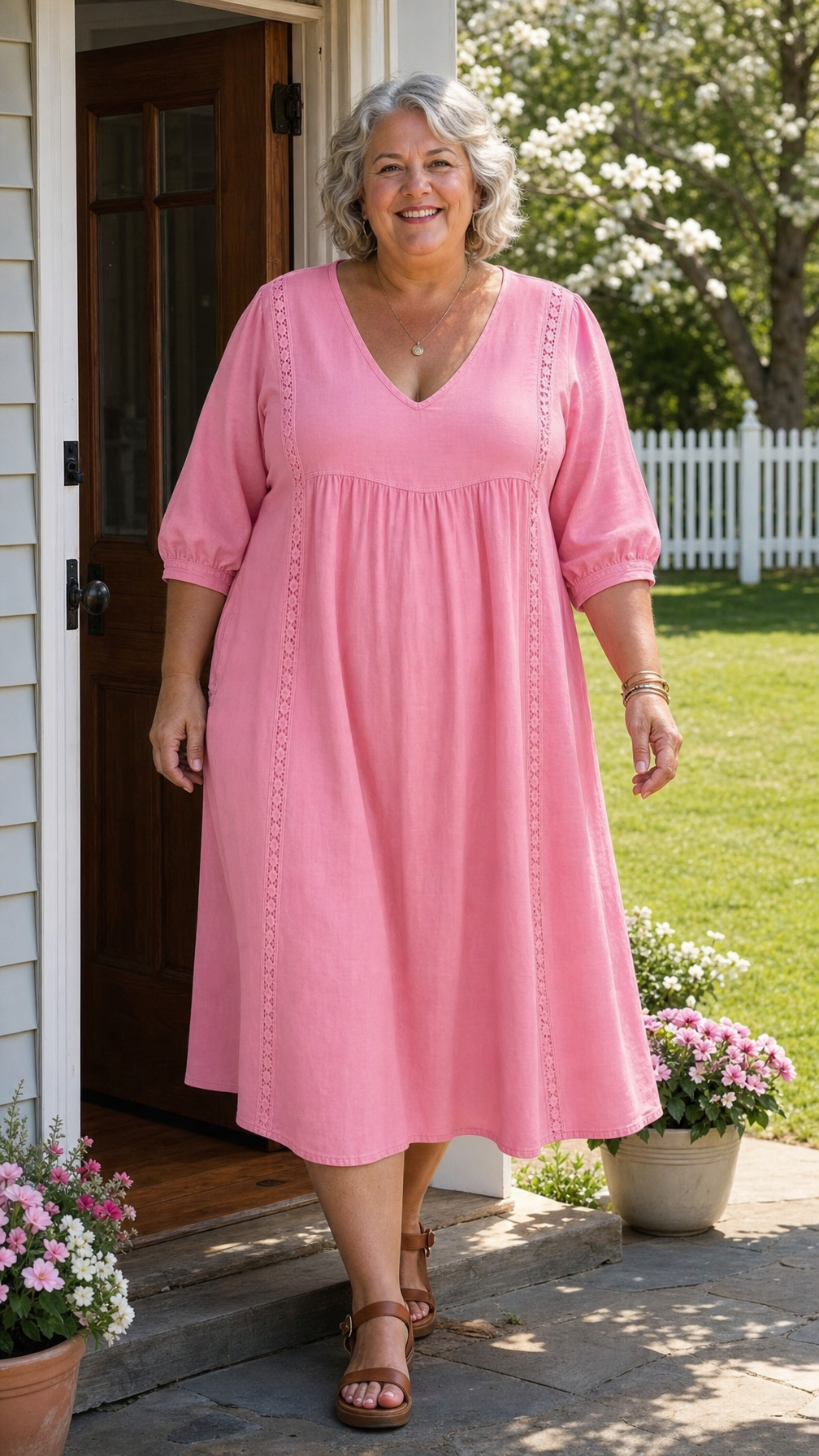 Dames Elegante A-Lijn Maxi Jurk