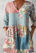 Lange Blouse met V-Hals