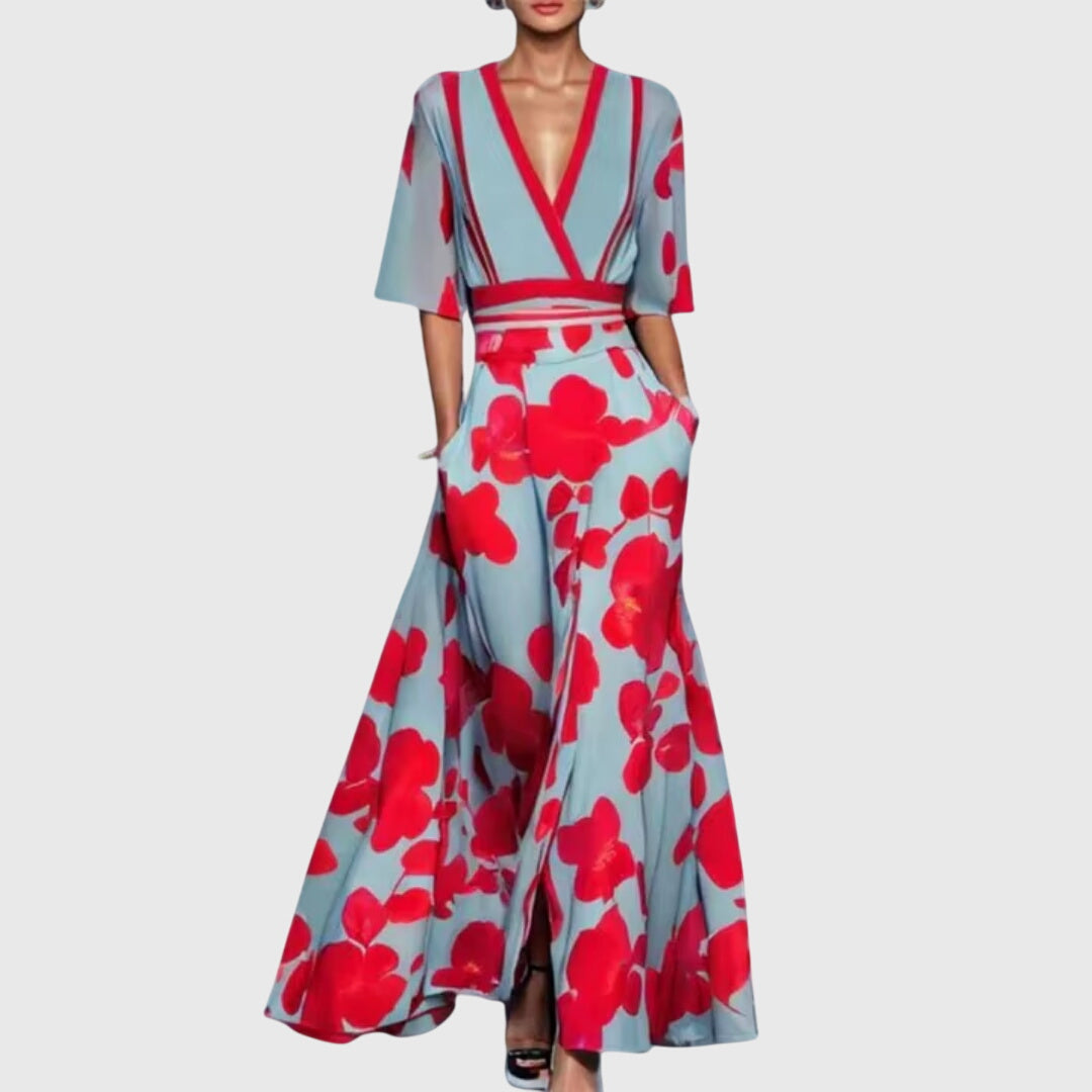 Candice Elegante Lentejurk, Bloemenprint